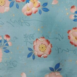 Floral Fabric Japanese‎ Cherry Blossom Flowers  Quilting Cotton 1 yard